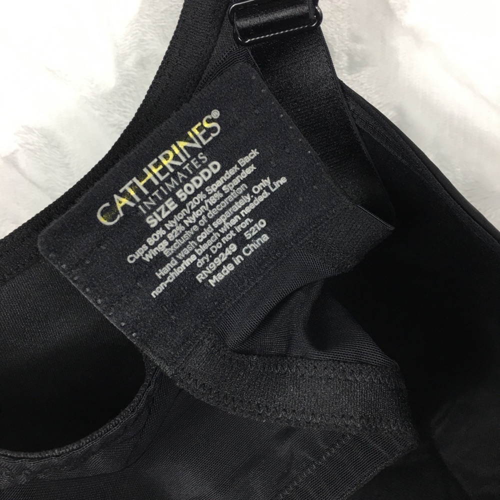 Catherine’s Intimates Balconette Bra Black NWT - Picture 7 of 7